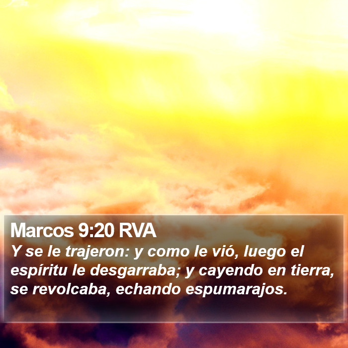 Marcos 9:20 RVA Bible Study