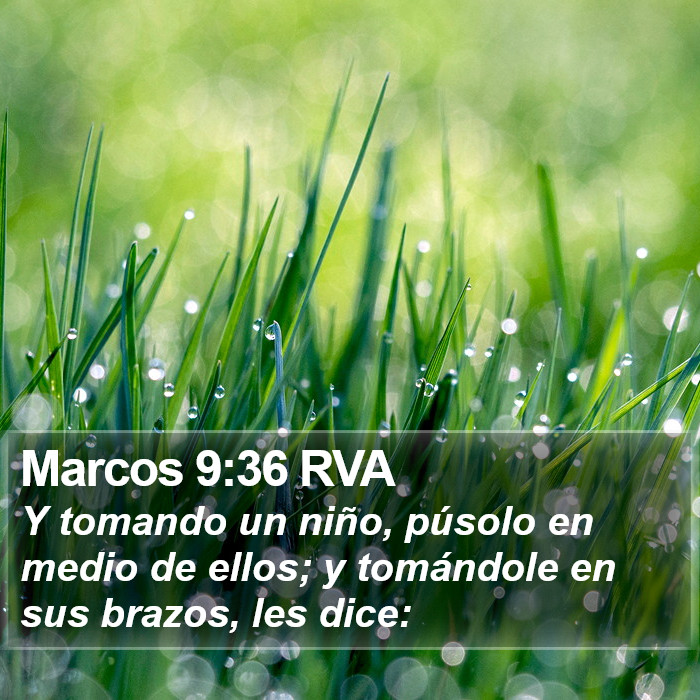 Marcos 9:36 RVA Bible Study