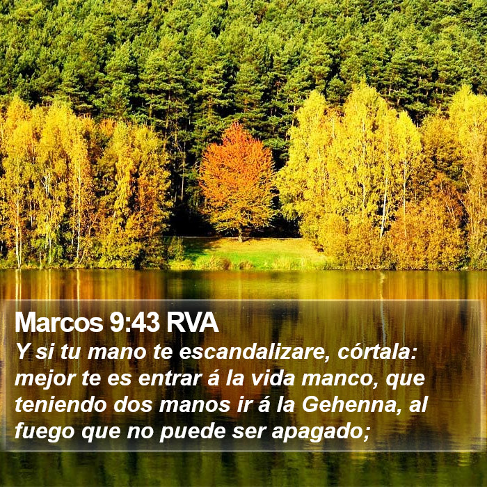 Marcos 9:43 RVA Bible Study