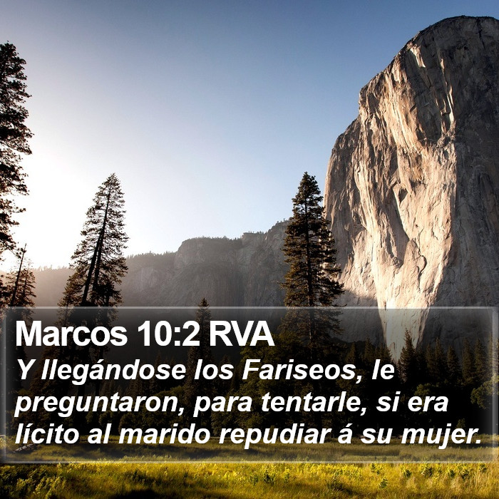 Marcos 10:2 RVA Bible Study