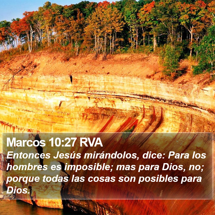Marcos 10:27 RVA Bible Study