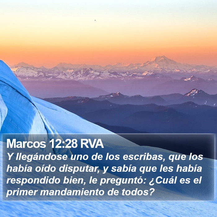 Marcos 12:28 RVA Bible Study