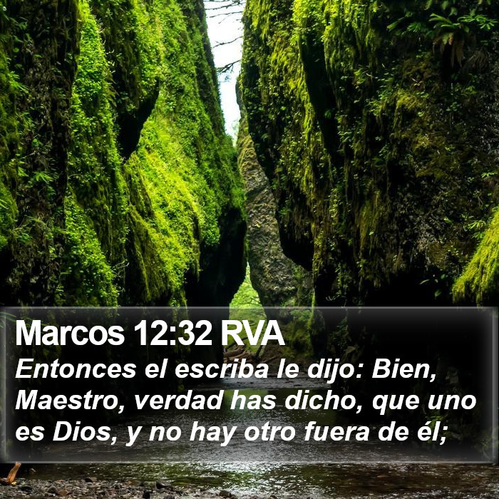 Marcos 12:32 RVA Bible Study