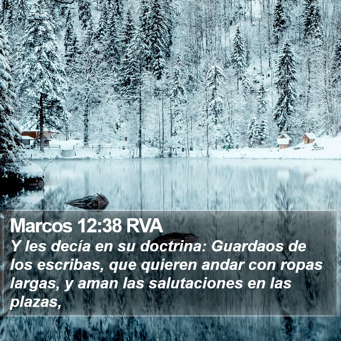 Marcos 12:38 RVA Bible Study