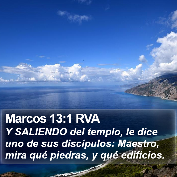 Marcos 13:1 RVA Bible Study