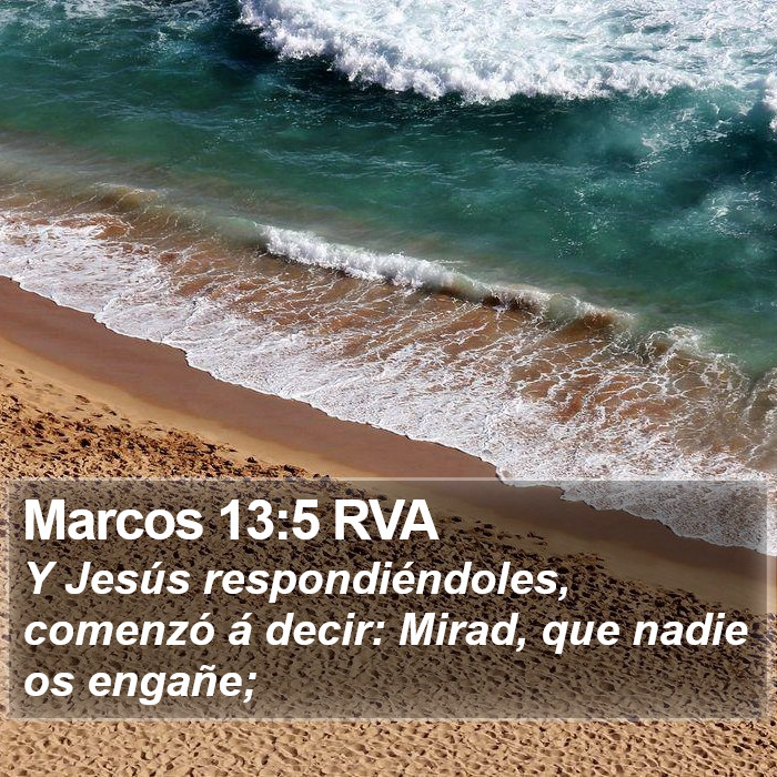 Marcos 13:5 RVA Bible Study