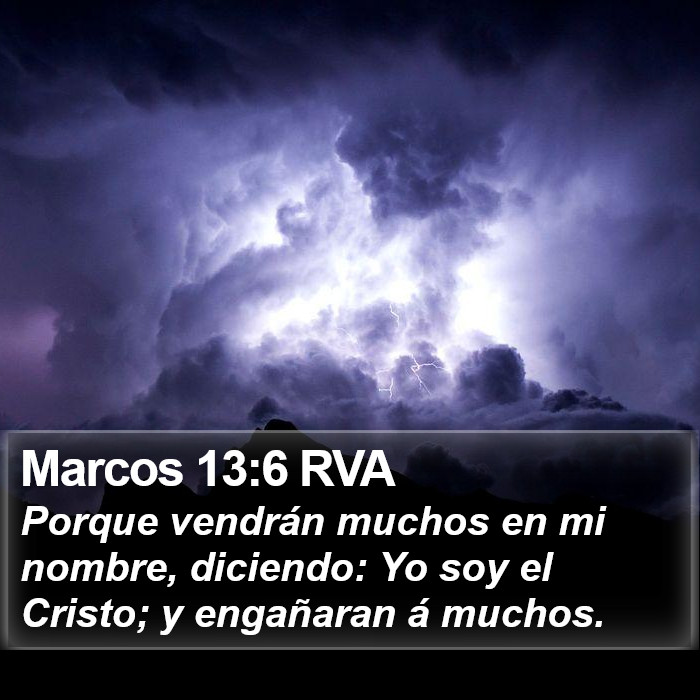 Marcos 13:6 RVA Bible Study