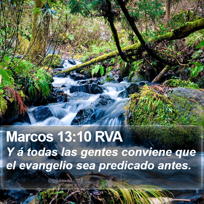 Marcos 13:10 RVA Bible Study