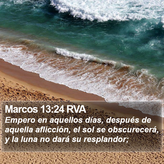 Marcos 13:24 RVA Bible Study