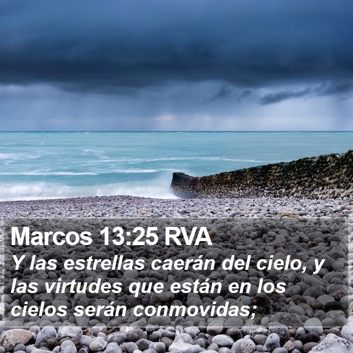 Marcos 13:25 RVA Bible Study