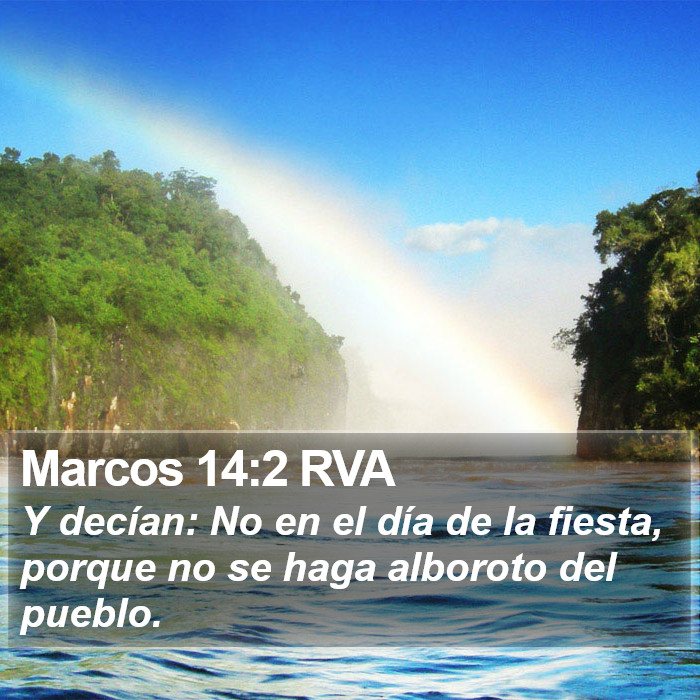 Marcos 14:2 RVA Bible Study