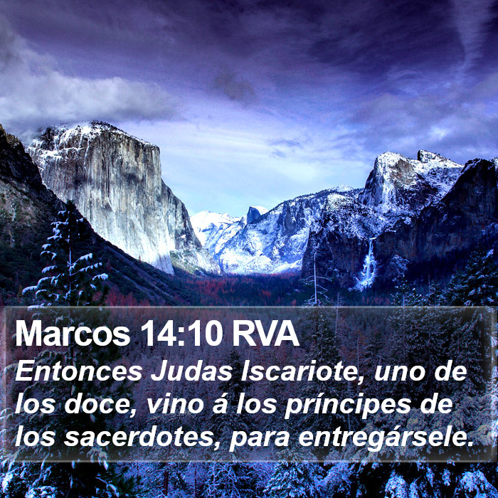 Marcos 14:10 RVA Bible Study