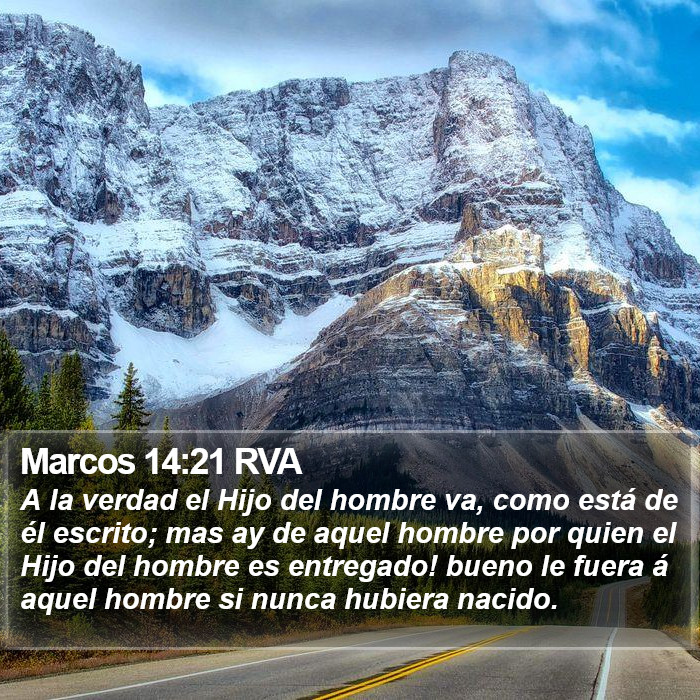 Marcos 14:21 RVA Bible Study