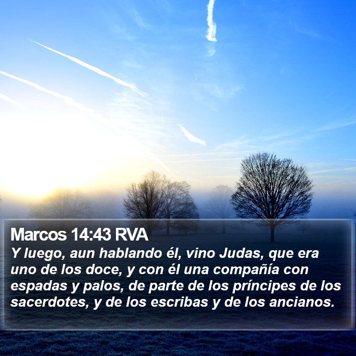 Marcos 14:43 RVA Bible Study