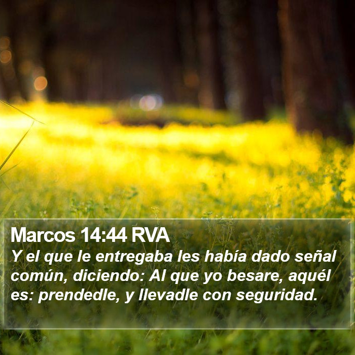 Marcos 14:44 RVA Bible Study