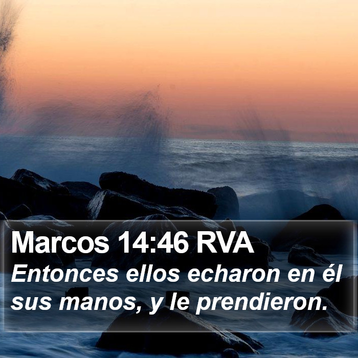 Marcos 14:46 RVA Bible Study