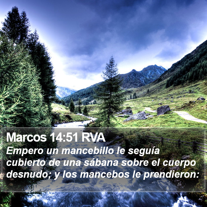 Marcos 14:51 RVA Bible Study