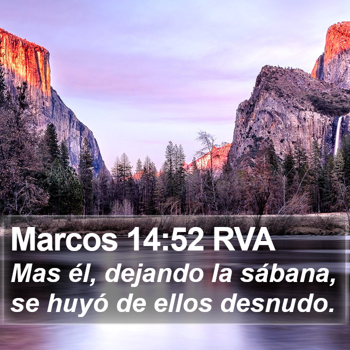 Marcos 14:52 RVA Bible Study