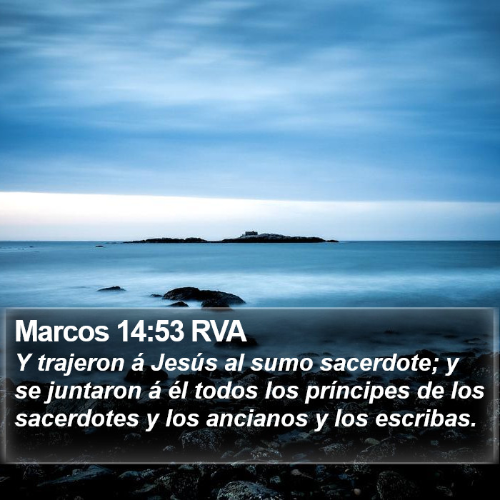 Marcos 14:53 RVA Bible Study