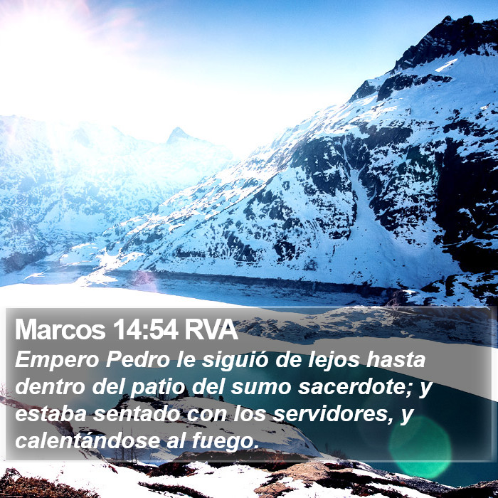 Marcos 14:54 RVA Bible Study