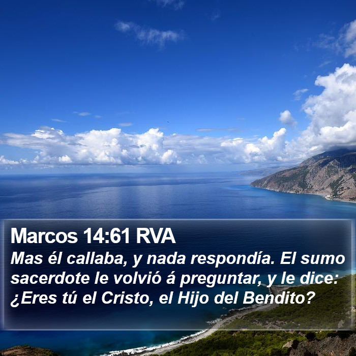 Marcos 14:61 RVA Bible Study