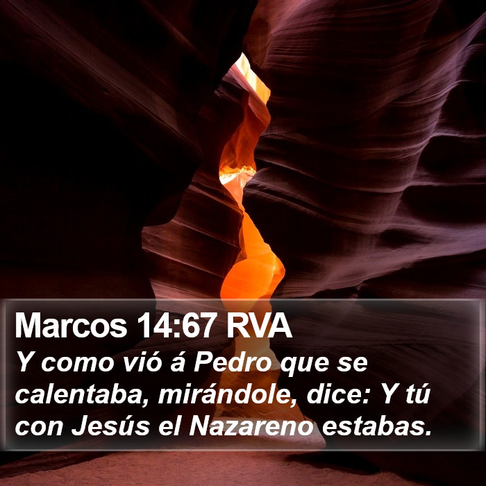 Marcos 14:67 RVA Bible Study