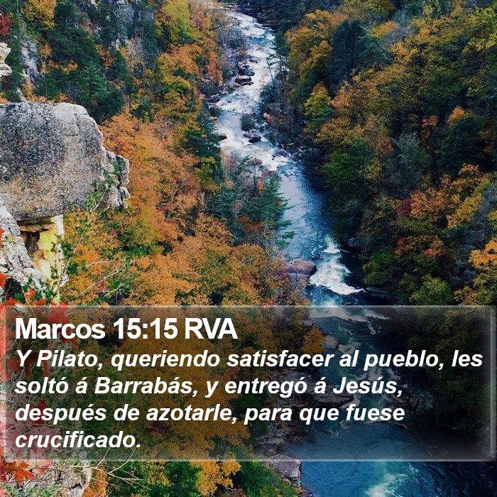 Marcos 15:15 RVA Bible Study