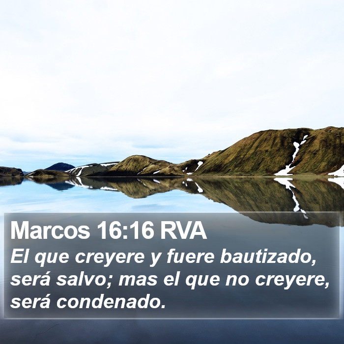 Marcos 16:16 RVA Bible Study