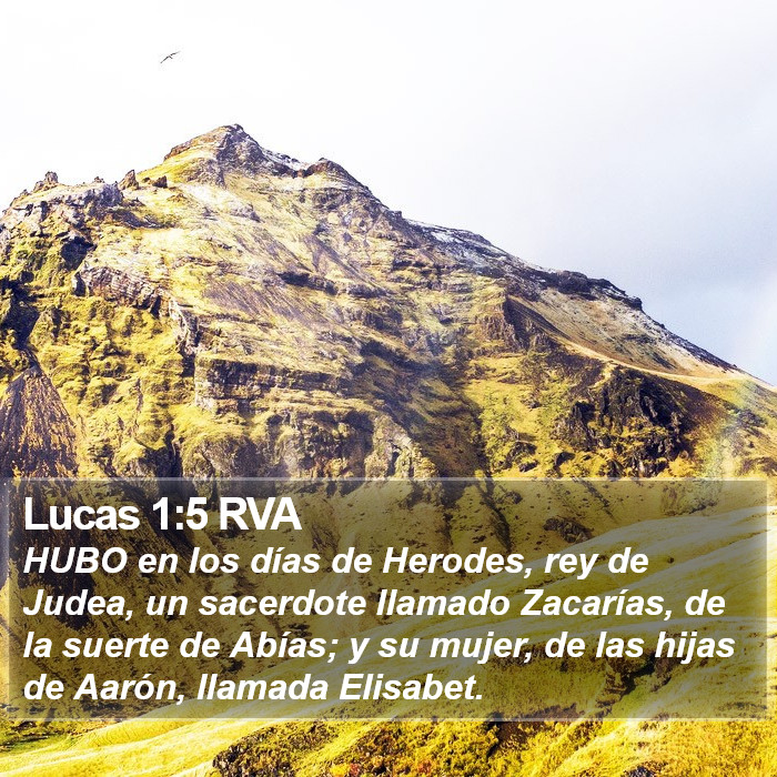 Lucas 1:5 RVA Bible Study