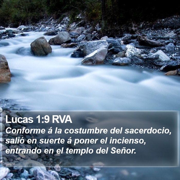 Lucas 1:9 RVA Bible Study