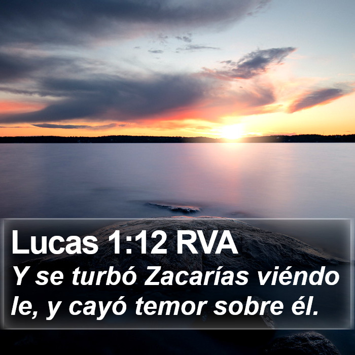 Lucas 1:12 RVA Bible Study