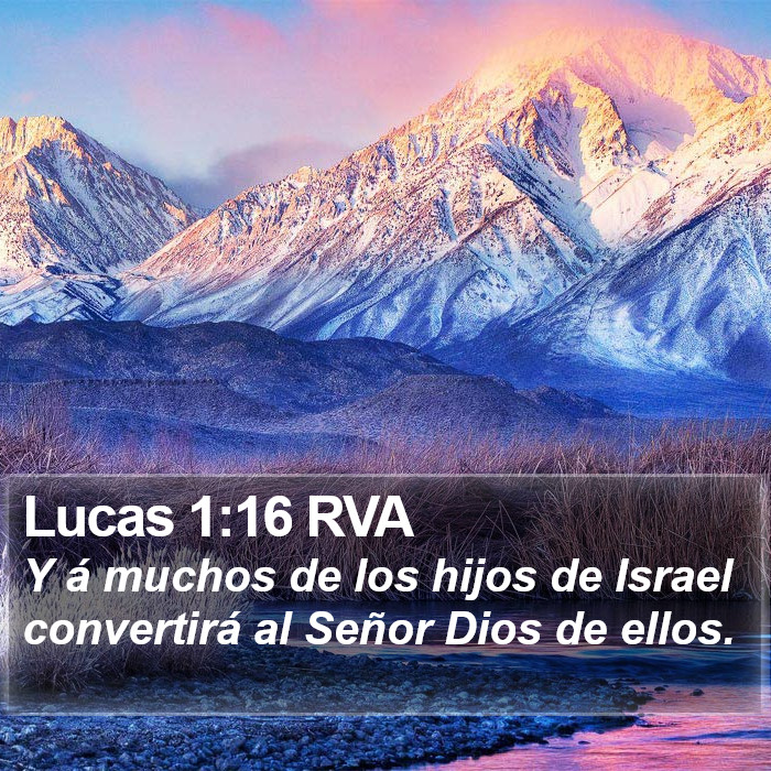 Lucas 1:16 RVA Bible Study