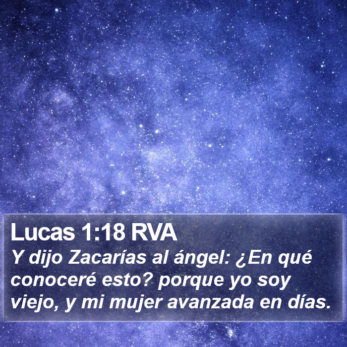 Lucas 1:18 RVA Bible Study