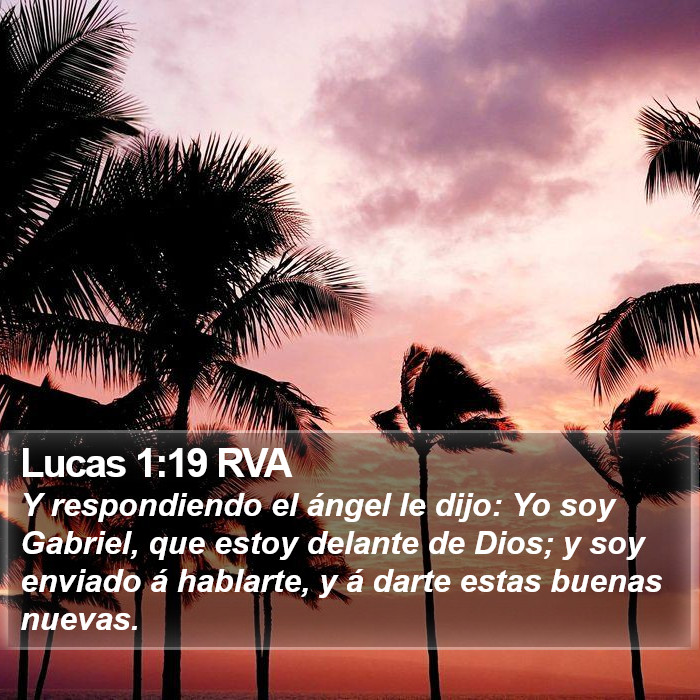 Lucas 1:19 RVA Bible Study