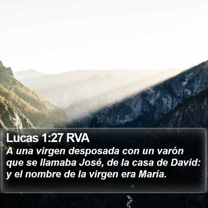 Lucas 1:27 RVA Bible Study