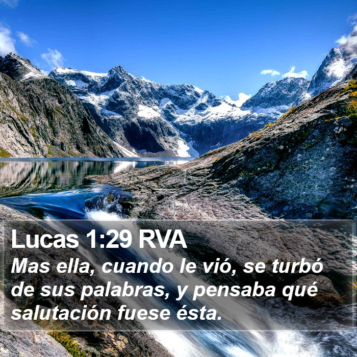 Lucas 1:29 RVA Bible Study