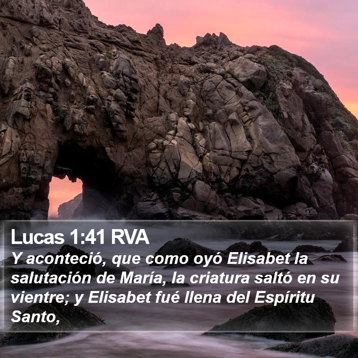 Lucas 1:41 RVA Bible Study