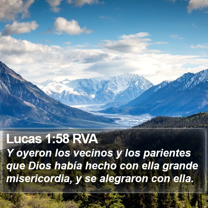 Lucas 1:58 RVA Bible Study