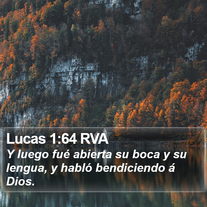 Lucas 1:64 RVA Bible Study