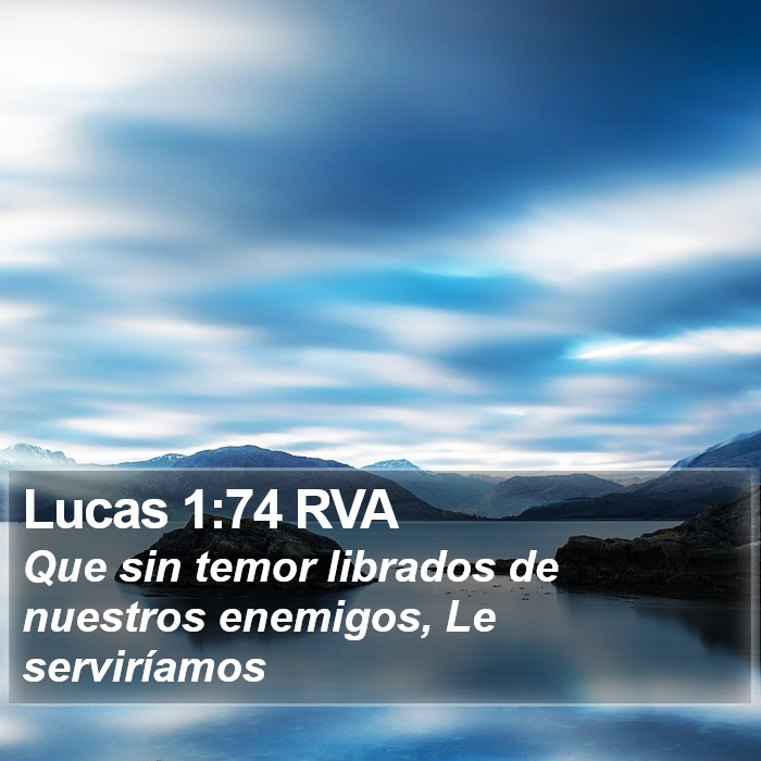 Lucas 1:74 RVA Bible Study