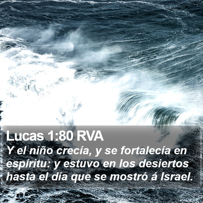 Lucas 1:80 RVA Bible Study