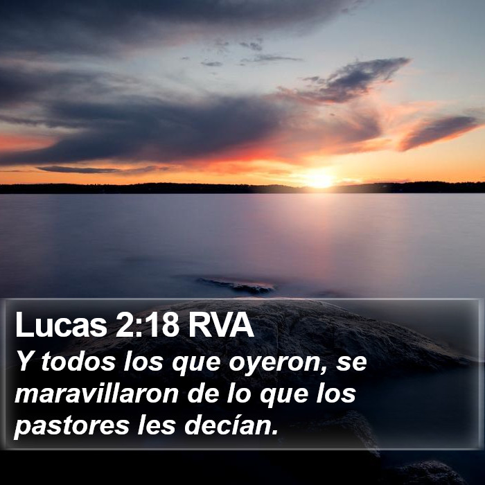 Lucas 2:18 RVA Bible Study