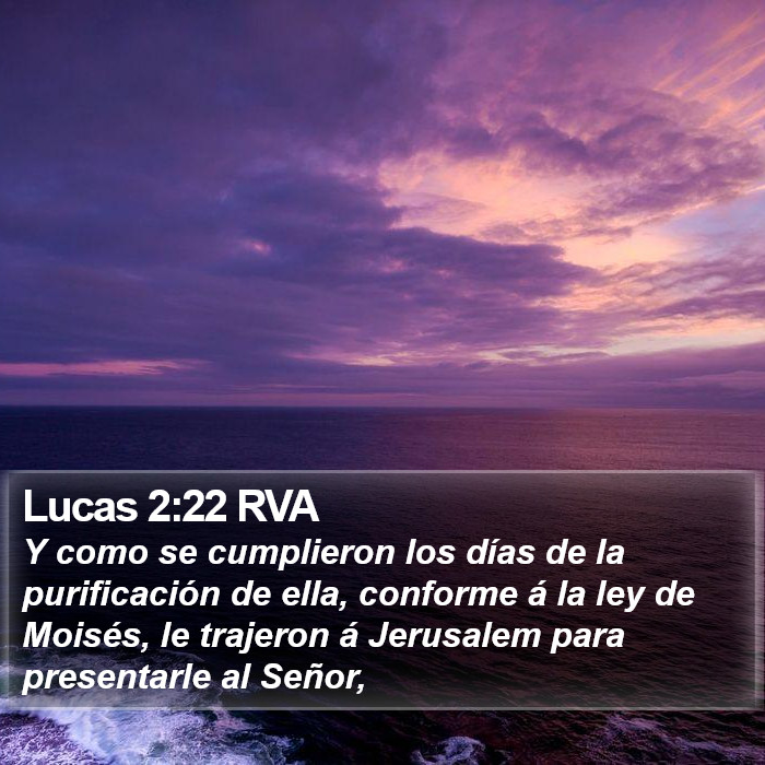 Lucas 2:22 RVA Bible Study