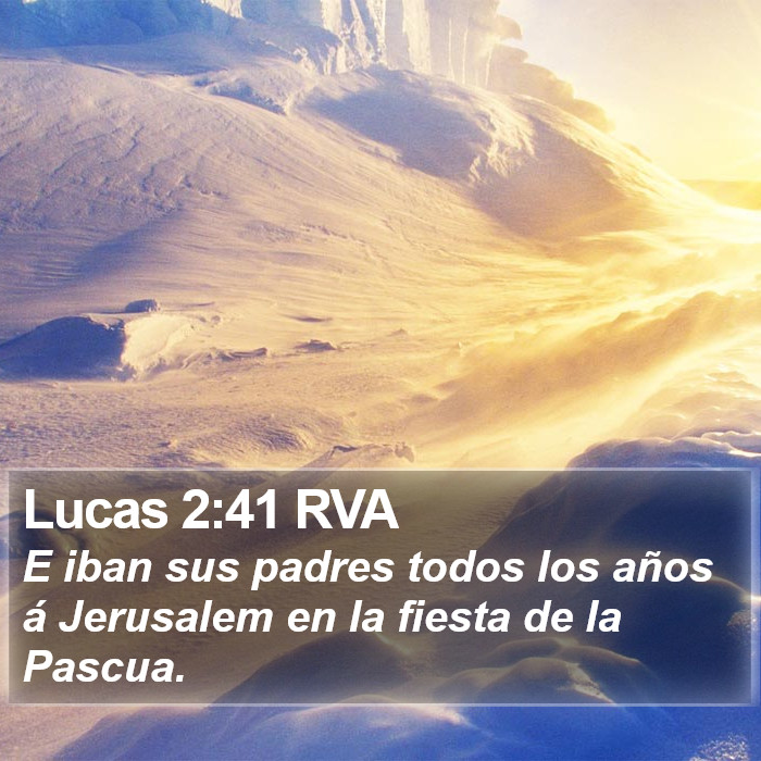 Lucas 2:41 RVA Bible Study