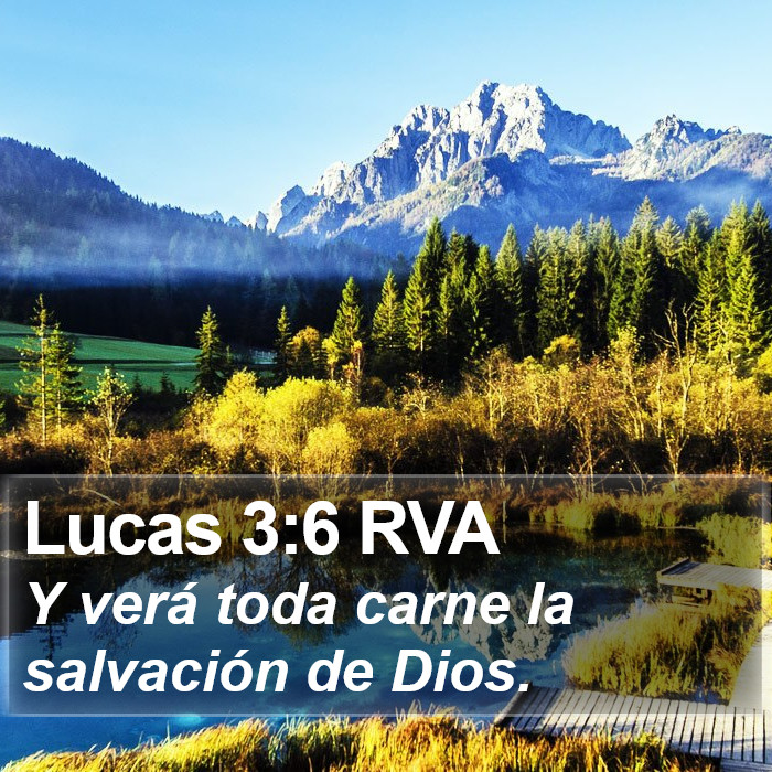 Lucas 3:6 RVA Bible Study