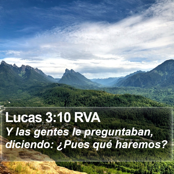 Lucas 3:10 RVA Bible Study