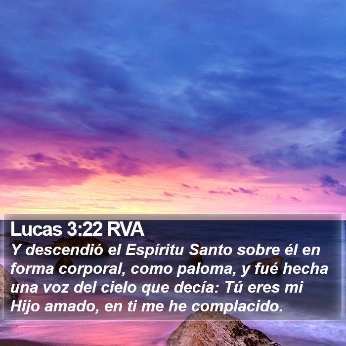 Lucas 3:22 RVA Bible Study