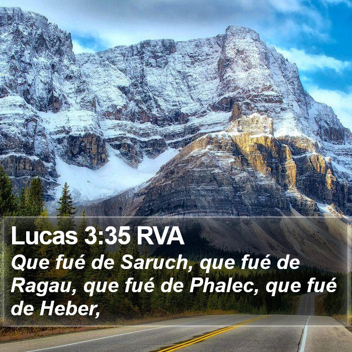 Lucas 3:35 RVA Bible Study