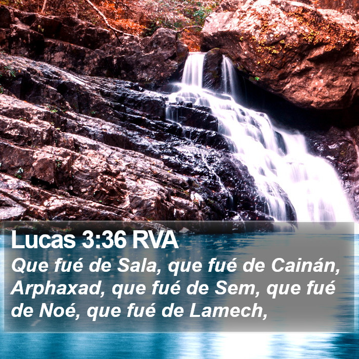 Lucas 3:36 RVA Bible Study