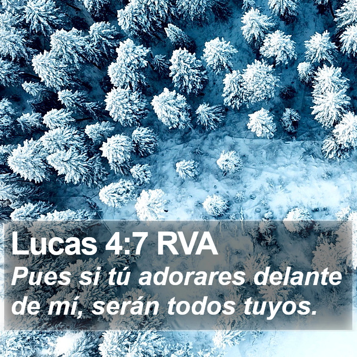 Lucas 4:7 RVA Bible Study